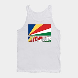 The Pride of the Seychelles - National Flag Design Tank Top